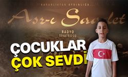 Asr-ı Saadet Radyo Tiyatrosu, çocukların beğenisini topladı