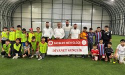 Bayburt’ta "Yaz Kur'an Kursları Arası Futbol Turnuvası" başladı