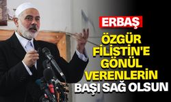 Erbaş: Özgür Filistin'e gönül verenlerin başı sağ olsun