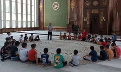 Malatya'da Kur'an kursu öğrencileri bilgilendiriliyor