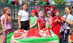 Samsun'da Kur'an kursu öğrencilerine yönelik "Karpuz Şenliği"