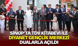 Sinop’ta TDV Kitabevi ile Diyanet Gençlik Merkezi dualarla açıldı