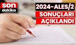 ALES sonuçları açıklandı