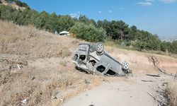 Adıyaman'da devrilen araçtaki 5 kişi yaralandı