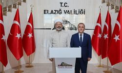 Diyanet İşleri Başkanı Erbaş, Elazığ Valiliğini ziyaret etti