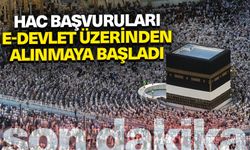 Hac başvuruları e-Devlet üzerinden alınmaya başladı