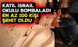 Katil İsrail'in Gazze'de yerinden edilenlerin sığındığı okula düzenlediği saldırıda en az 100 kişi şehit oldu