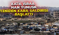 İsrail ordusu, Gazze'nin güneyindeki Han Yunus'a yeniden kara saldırısı başlattı