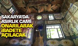 Sakarya'da koruma altına alınan asırlık cami, onarılarak ibadete açılacak