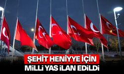 Şehit Heniyye için milli yas ilan edildi