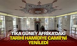 TİKA Güney Afrika'daki tarihi Hamidiye Camisi'ni yeniledi