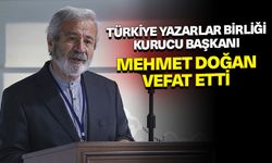 Türkiye Yazarlar Birliği Kurucu Başkanı Mehmet Doğan vefat etti