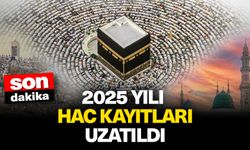 2025 Yılı Hac kayıtları uzatıldı