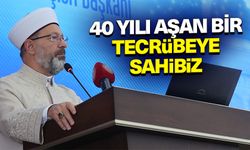 Başkan Erbaş "Hac organizasyonunda 40 yılı aşan bir tecrübeye sahibiz"