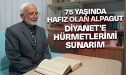 75 yaşında hafız oldu