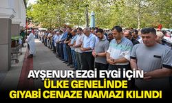 Ayşenur Ezgi Eygi için ülke genelinde gıyabi cenaze namazı kılındı