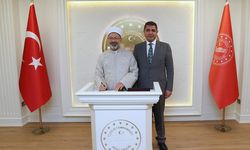 Diyanet İşleri Başkanı Erbaş, Düzce Valiliğini ziyaret etti