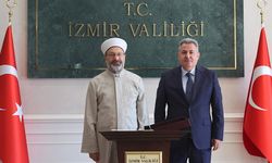 Diyanet İşleri Başkanı Erbaş, İzmir'de