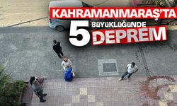 Kahramanmaraş'ta 5 büyüklüğünde deprem meydana geldi