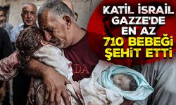 Katil İsrail, Gazze'de en az 710 bebeği şehit etti