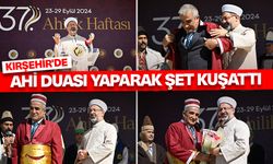 Erbaş, Kırşehir'de Ahi duası yaparak şet kuşattı