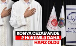 Konya'da hükümlüler hafız olmaya devam ediyor