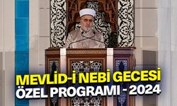 Mevlid-i Nebi Gecesi Özel Programı - 2024