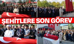 Tunceli'de şehit olan askerler son yolculuklarına uğurlandı