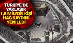 Türkiye'de yaklaşık 1,5 milyon kişi hac kaydını yeniledi