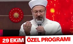 Başkan Erbaş "29 Ekim Programı"nda Dua Etti