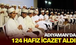 Adıyaman'da 124 hafız icazet aldı