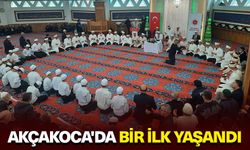 Akçakoca'da bir ilk yaşandı