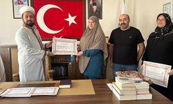 Anne ve kızı Eldivan'da Müslüman oldu