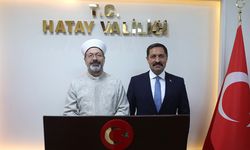 Diyanet İşleri Başkanı Erbaş, Hatay'da