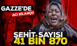 İşgalcilerin 366 gündür saldırılarını sürdürdüğü Gazze'de şehit sayısı 41 bin 870'e yükseldi