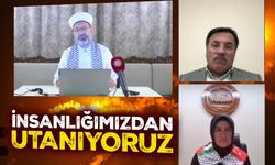 Başkan Erbaş: İnsanlığımızdan utanıyoruz