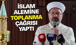 Başkan Erbaş, İslam alemine toplanma çağrısı yaptı