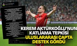 Kerem Aktürkoğlu'nun işgalcilerin Filistin'deki katliamına tepkisi, uluslararası çapta destek gördü