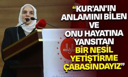 Akbulut: Kur’an'ın anlamını bilen ve onu hayatına yansıtan bir nesil yetiştirme çabasındayız