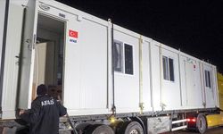 Türkiye'den gönderilen konteyner evler Bosna Hersek'teki sel bölgesine ulaştı