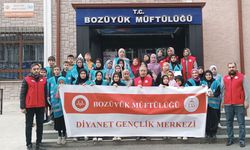 Bozüyük'te gençler ara tatil kampında buluştu