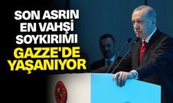 Cumhurbaşkanı Erdoğan: Son asrın en vahşi soykırımlarından biri hemen yanı başımızda Gazze'de yaşanıyor