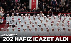 Esenyurt'ta 202 hafız icazet aldı