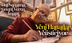 Hat sanatına gönül veren imam yeni hattatlar yetiştiriyor