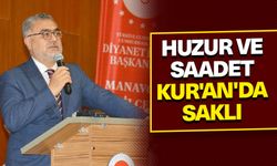 Dinç: Huzur ve saadet Kur'an'da saklı