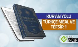 Kur'an Yolu Türkçe Meal ve Tefsir 1 - eKitap