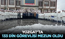 Yozgat'ta 133 din görevlisi mezun oldu