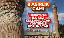 8 asırlık cami Türkiye’de ilk kez kullanılacak yöntemle korunacak