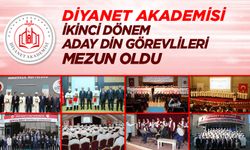 Diyanet Akademisi ikinci dönem aday din görevlileri mezun oldu