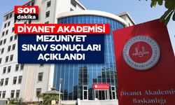 Diyanet Akademisi Mezuniyet Sınav sonuçları açıklandı